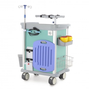 Тележка медицинская MED-MOS РЕТ05 ТМ-008АН-00 - 6